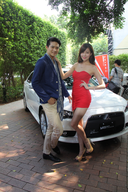 Mitsubishi 2015年Lancer Sportback、 Pajero...新車發表會