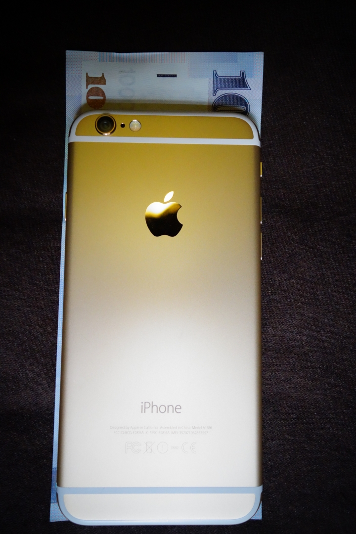iPhone6 金色 稍微介紹開箱文