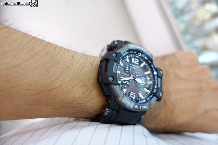 CASIO 混合電波時計腕錶 GPW-1000-1A 開箱.........