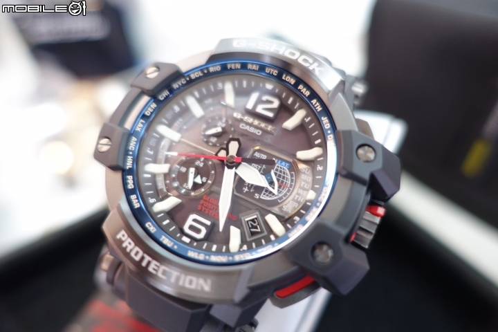 CASIO 混合電波時計腕錶 GPW-1000-1A 開箱.........