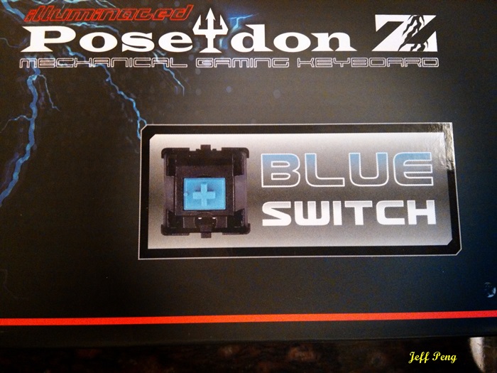 《簡易開箱文》Tt eSPORTS POSEIDON Z 波賽頓機械式鍵盤 (凱華青軸)