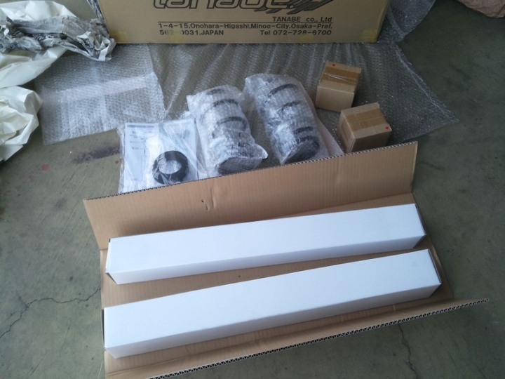 喜美八代田邊 TANABE SUSTEC PRO NF避震器 簡單開箱!