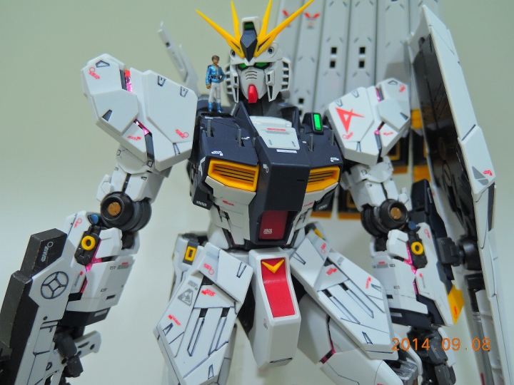 MG NU鋼彈VER GFT 素組分享.新增RX-78-2ver.O.Y.W.