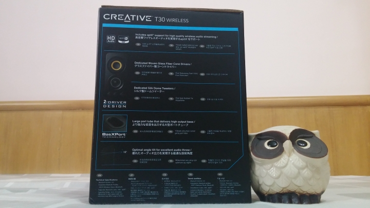 迎向智慧無線新生活, 震撼音效之 CREATIVE T30 WIRELESS 開箱體驗