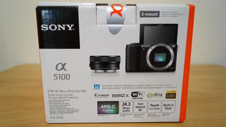 Sony A5100 簡單開箱