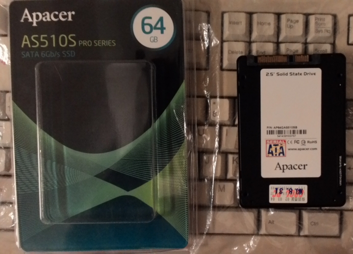 Apacer AS510S 64G 開箱隨便測
