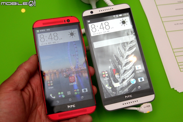 [IFA 2014] HTC Desire 820 八核心+64位元 多色實機測試