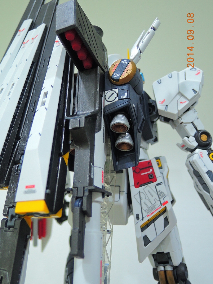 MG NU鋼彈VER GFT 素組分享.新增RX-78-2ver.O.Y.W.
