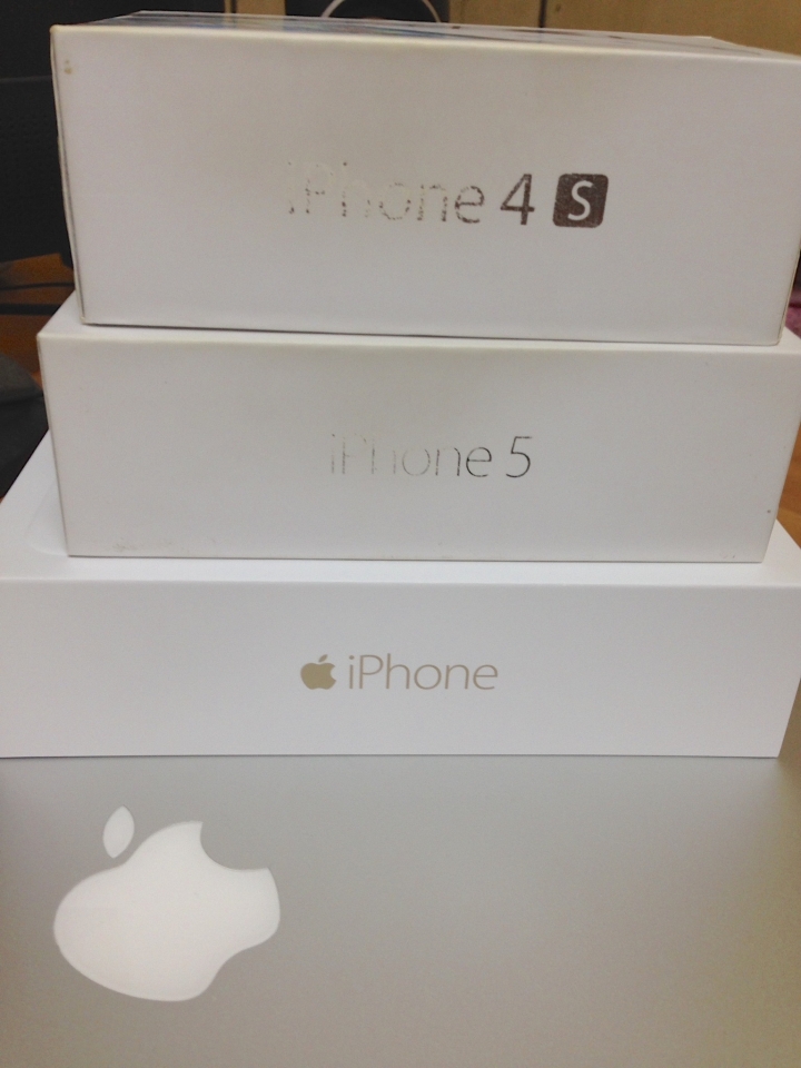 iPhone6&iPhone6 Plus 雙開箱+簡易比較評測文