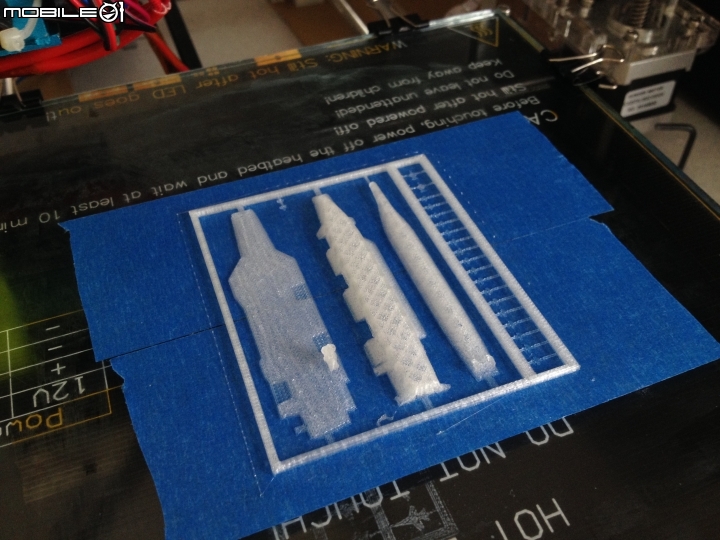 自製 3D 列印模型 1:4800 比例 USS Gerald R. Ford CVN-78