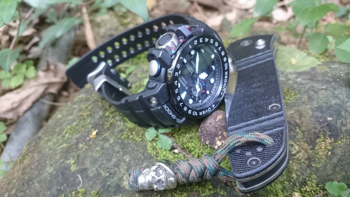 CASIO G-SHOCK GWN-1000B-1A二棲錶