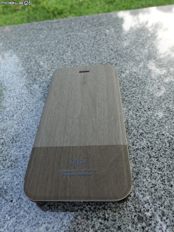 看似「木」卻不是「木」~~KAJSA iPhone 6木紋皮套開箱分享