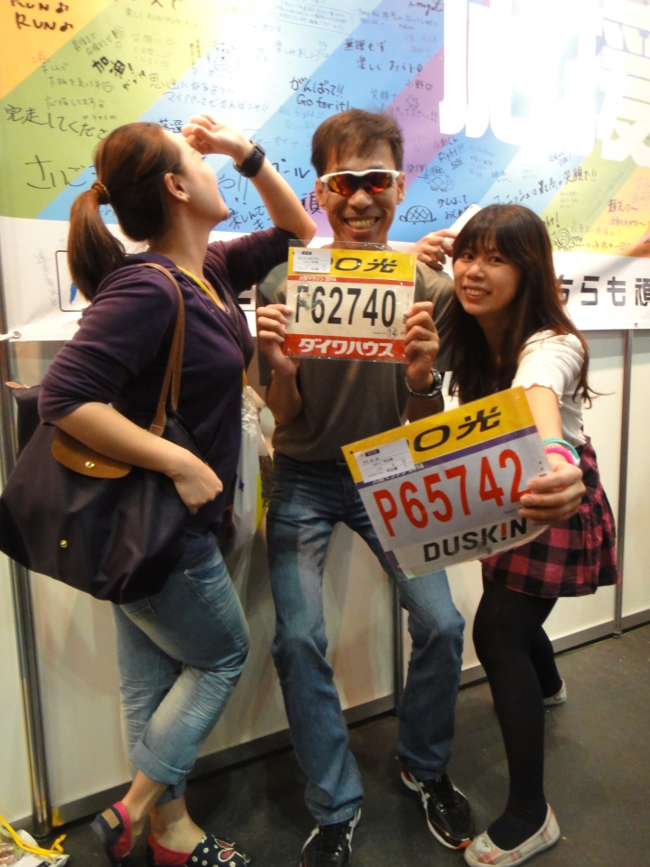 01小惡魔再現大阪馬拉松!