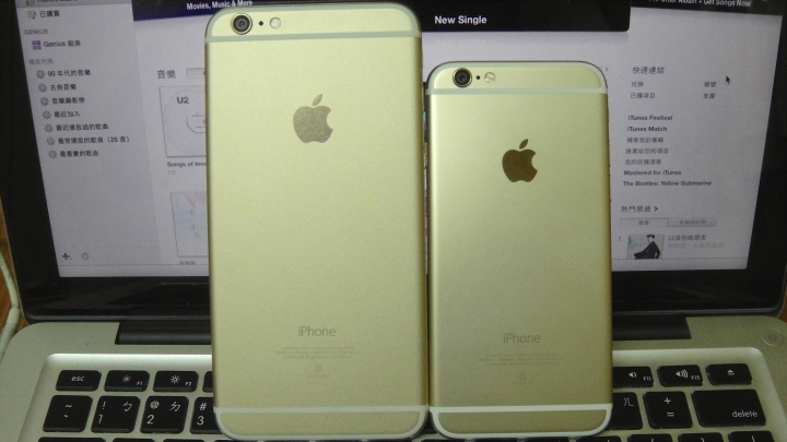 iPhone6&iPhone6 Plus 雙開箱+簡易比較評測文