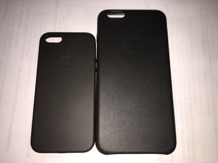 iPhone 6+ 銀色及原廠皮質保護殼