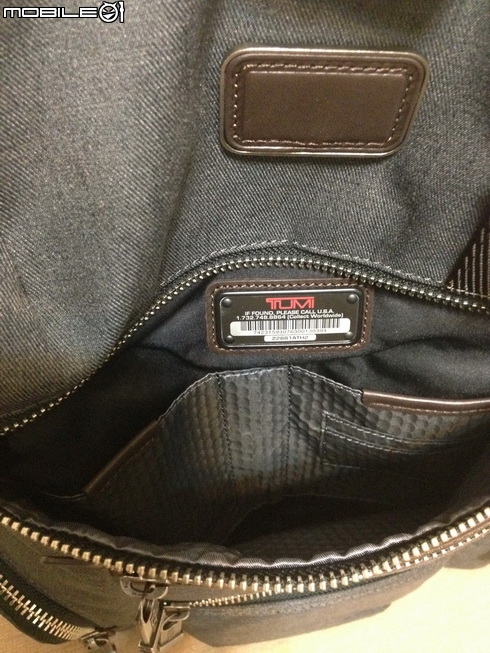 TUMI #22681 Anthracite 開箱