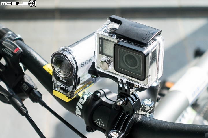 運動攝影機の終極實戰‧GoPro HERO4 Black vs. Sony HDR-AS100V