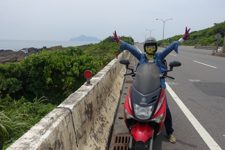 2014年 兩個菜鳥的單車機車14天環島行(第9天宜蘭礁溪 -> 新北萬里)
