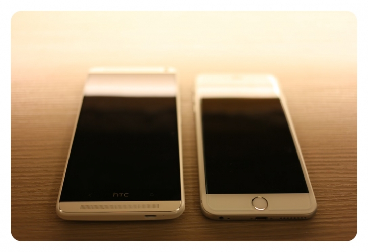 當iPhone6 Plus 碰上 HTC One Max
