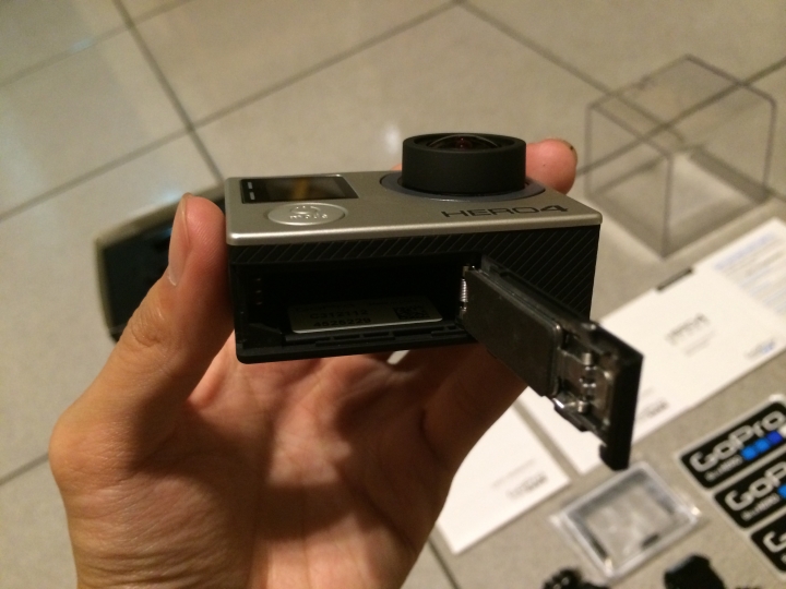 GoPro Hero 4 Black 黑色標準版 開箱囉!!
