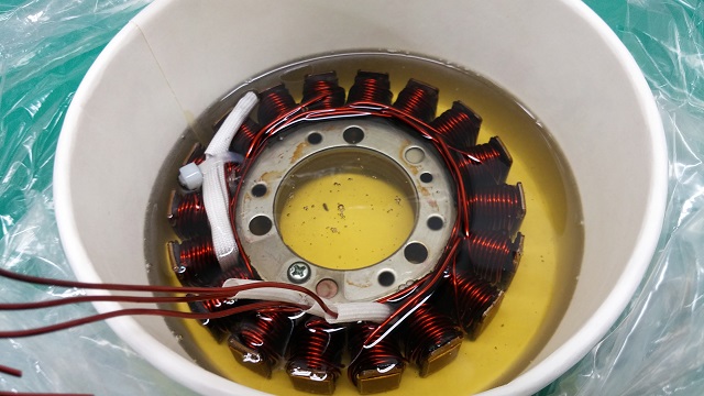 馬車250 電盤發電線圈重繞 之 真的很麻煩