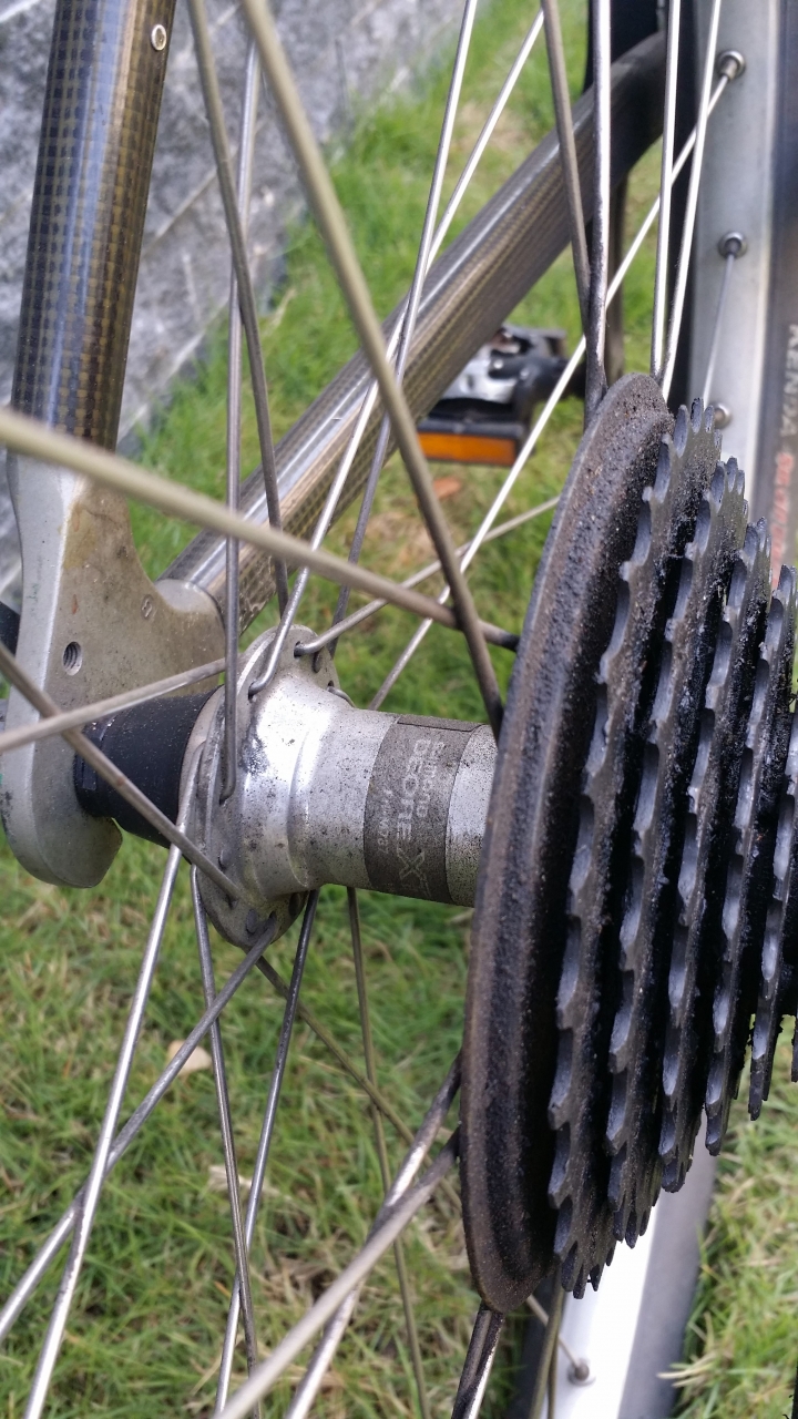 1993 Giant Cadex CFM 1全車零件整理