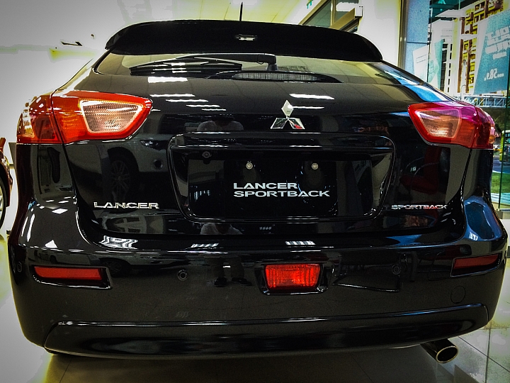 動感掀背。內外皆美 Lancer Sportback 賞車心得