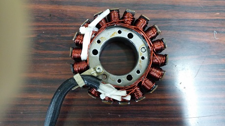馬車250 電盤發電線圈重繞 之 真的很麻煩