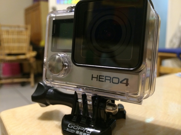 GoPro Hero 4 Black 黑色標準版 開箱囉!!