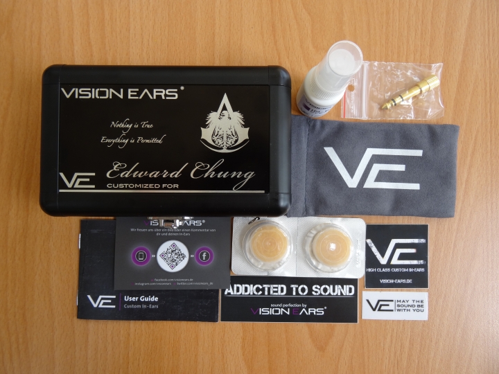 遲來的開箱,我的發燒新頂點----Vision Ears VE6 X2