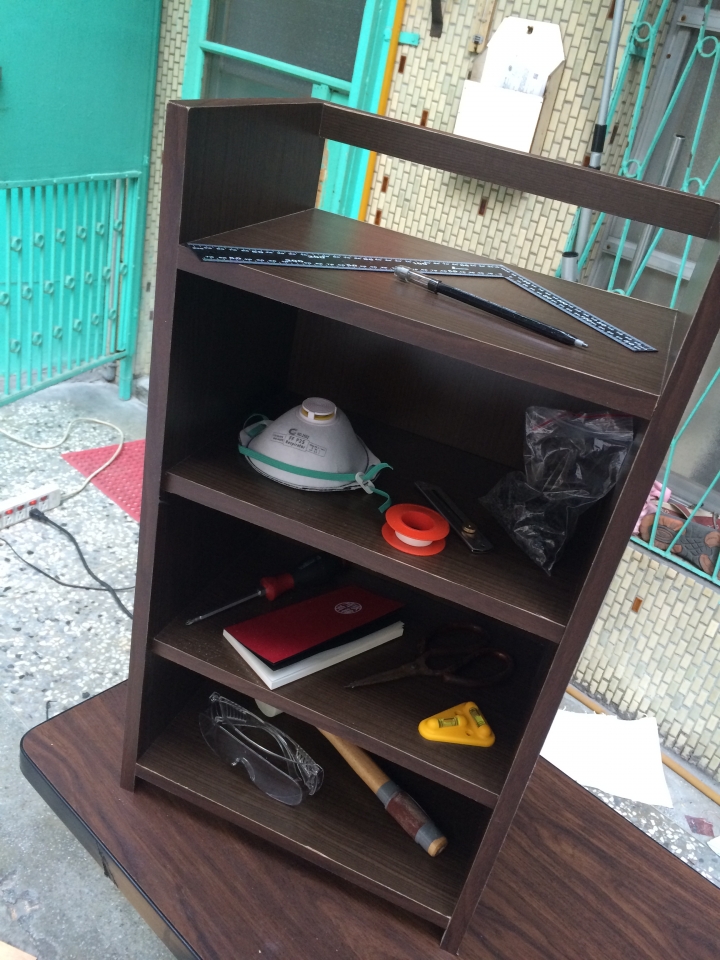 新手木工三層櫃實作
