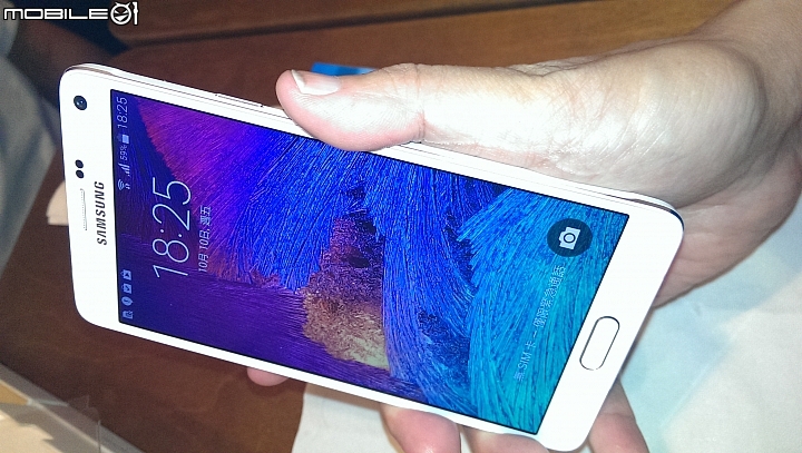 死不買三星的人還是遇到了朋友老闆的白Note4開箱......