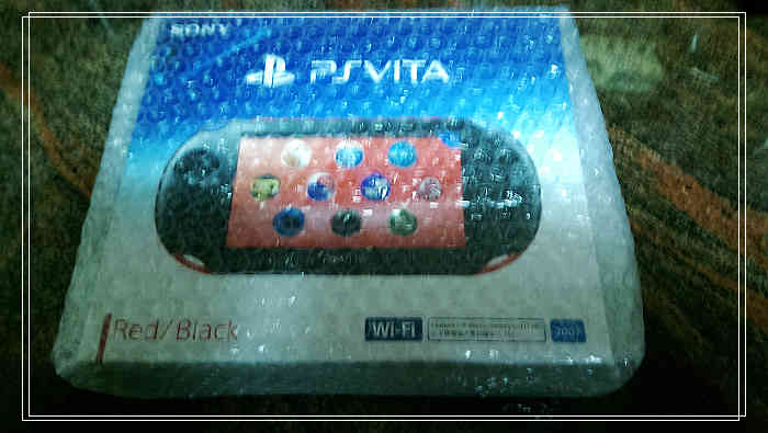 【不專業開箱】PS VITA 紅/黑與相關周邊