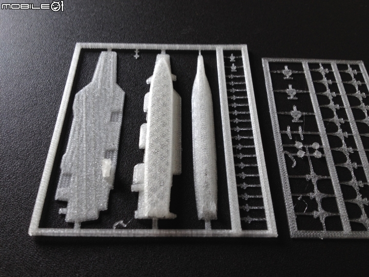 自製 3D 列印模型 1:4800 比例 USS Gerald R. Ford CVN-78