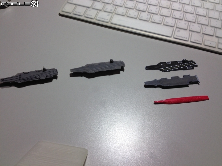 自製 3D 列印模型 1:4800 比例 USS Gerald R. Ford CVN-78