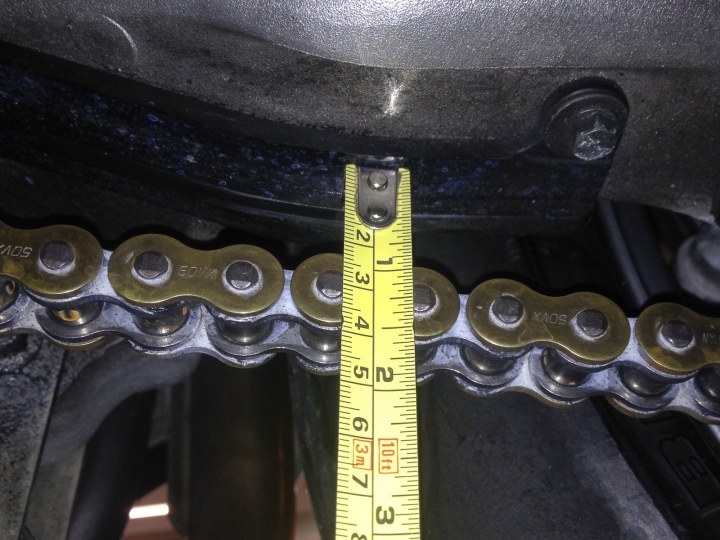 VFR800 調鏈條張力