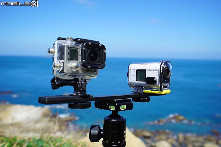 運動攝影機の終極實戰‧GoPro HERO4 Black vs. Sony HDR-AS100V