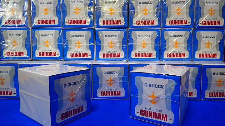 開箱 機動戦士ガンダム35周年 G-SHOCK x GUNDAM 記念商品