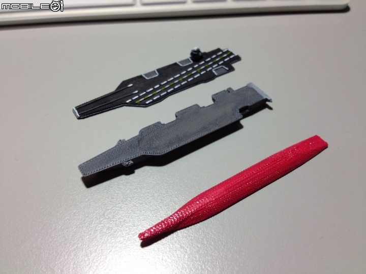 自製 3D 列印模型 1:4800 比例 USS Gerald R. Ford CVN-78