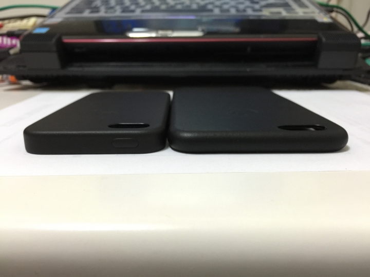 iPhone 6+ 銀色及原廠皮質保護殼