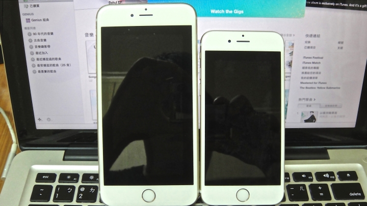 iPhone6&iPhone6 Plus 雙開箱+簡易比較評測文