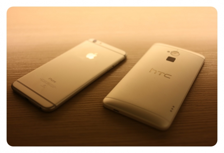 當iPhone6 Plus 碰上 HTC One Max