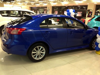 一兼二顧,摸蜆仔兼洗褲!Lancer Sportback賞車心得(參加Mobile01 活動)