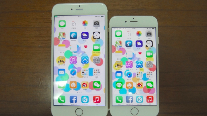 iPhone6&iPhone6 Plus 雙開箱+簡易比較評測文