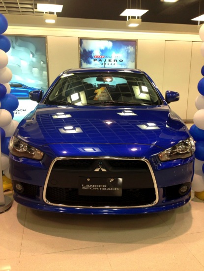 一兼二顧,摸蜆仔兼洗褲!Lancer Sportback賞車心得(參加Mobile01 活動)