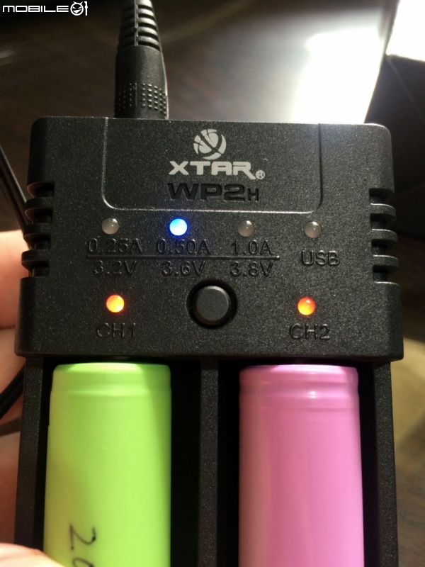 【小胖實測】XTAR WP2H 18650 充電器 三檔電壓 三檔電流