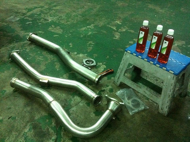 2015 WRX 鋁圈改裝 TE37TTA 自排油冷與直通當派