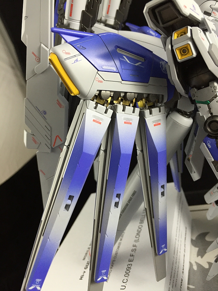 MG 1/100 Hi-ν GUNDAM With HWS & DE-SHILD