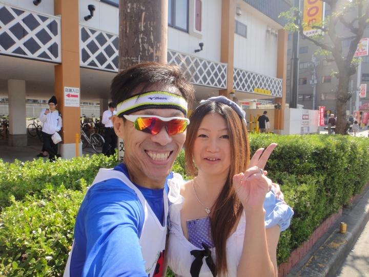 01小惡魔再現大阪馬拉松!