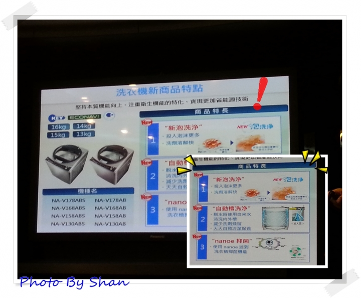 拋夫棄子之參加有吃有拿長知識之【2014年終新品--Panasonic nanoe 洗衣機、電冰箱體驗會」